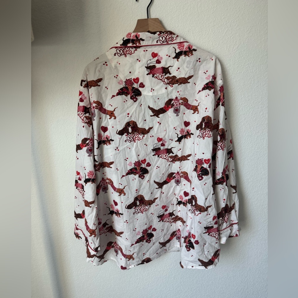 Printfresh Dachshund Date - Long PJ Set - Cloud - 5X - Picture 7 of 14